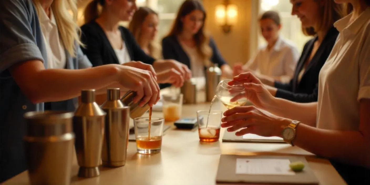 Bartending class workshop